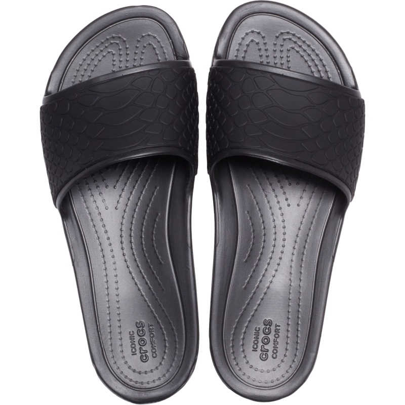 Women's crocs sloane snake low slide Clearance