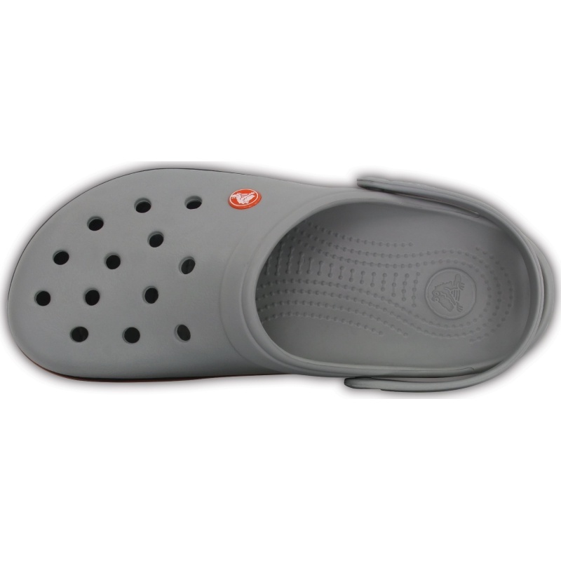 Crocband Clog Light Grey / Navy