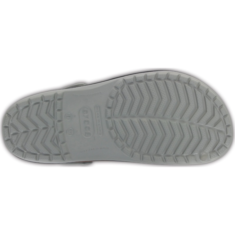 Crocband Clog Light Grey / Navy