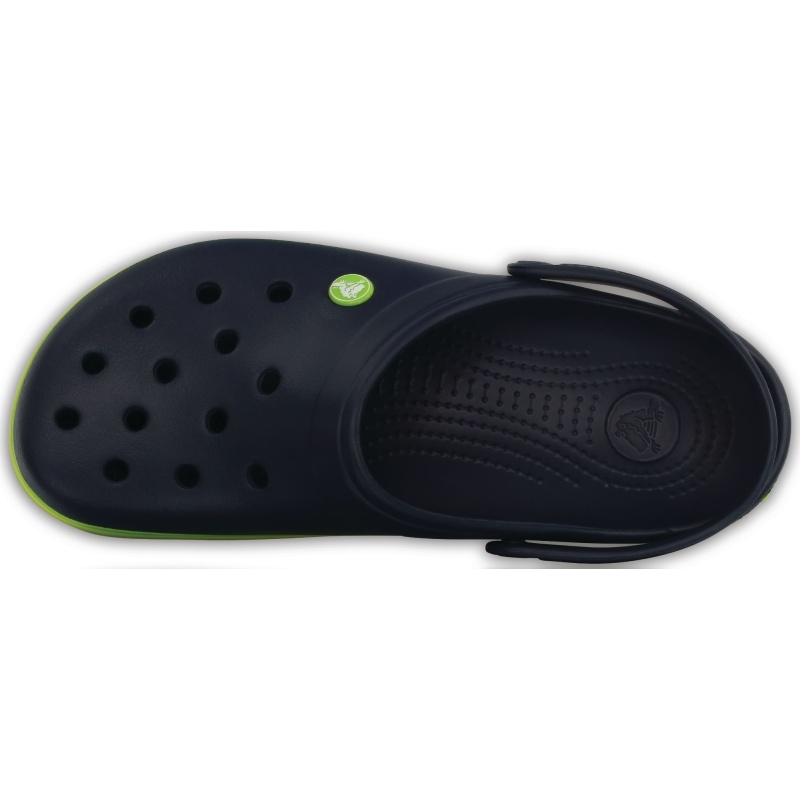 Crocband Clog Navy / Volt Green / Lemon
