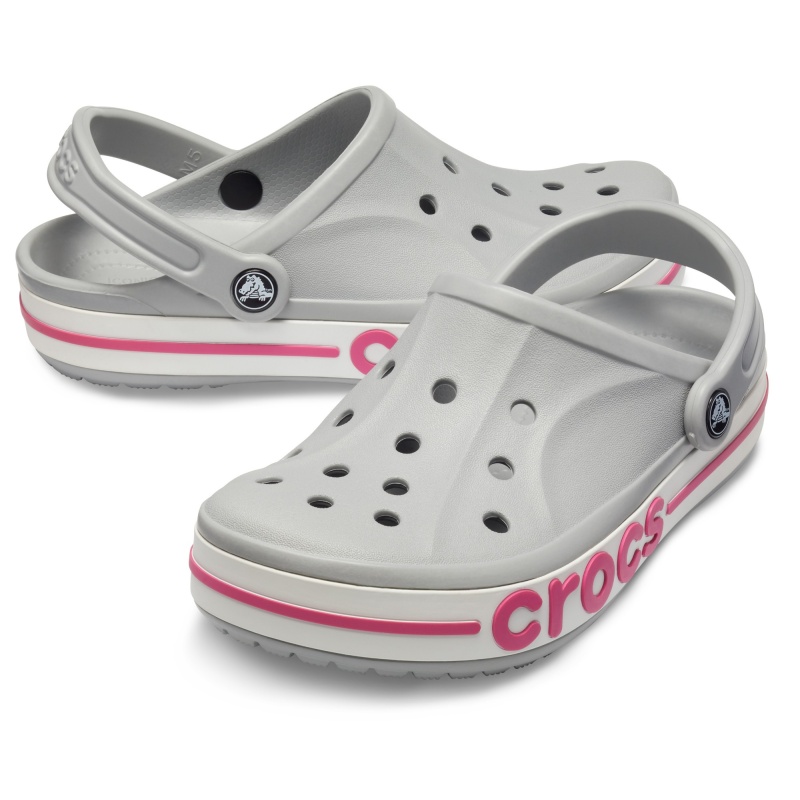 Bayaband Clog Light Grey/Candy Pink