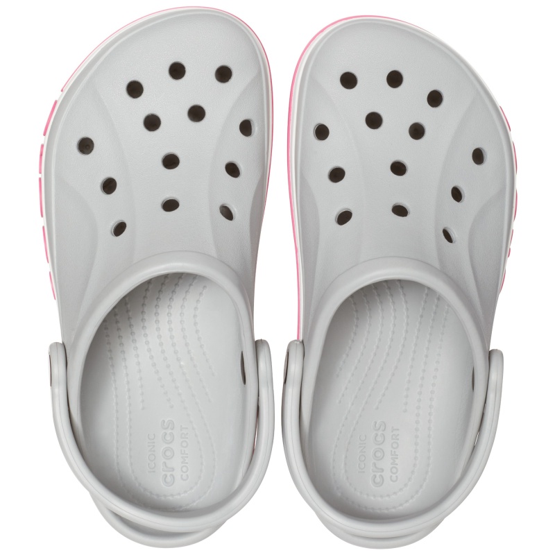 Bayaband Clog Light Grey/Candy Pink
