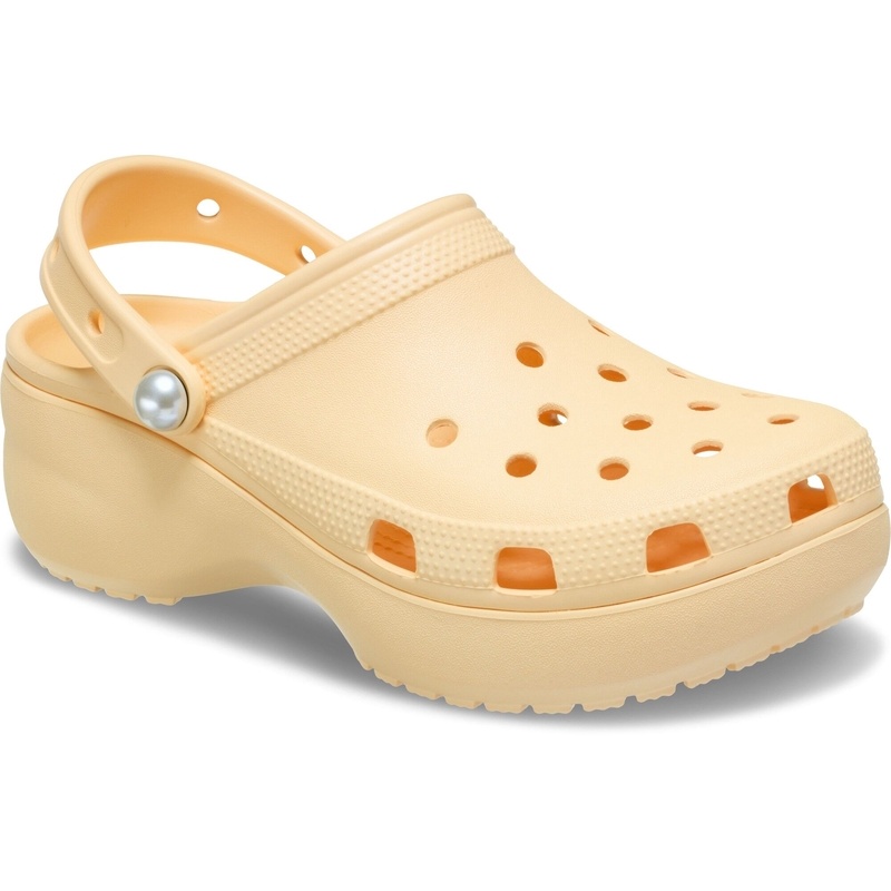 Crocs™ Classic Platform Pearl Clog Golden Hour Crocs™ Classic Platform Pearl Clog Golden Hour