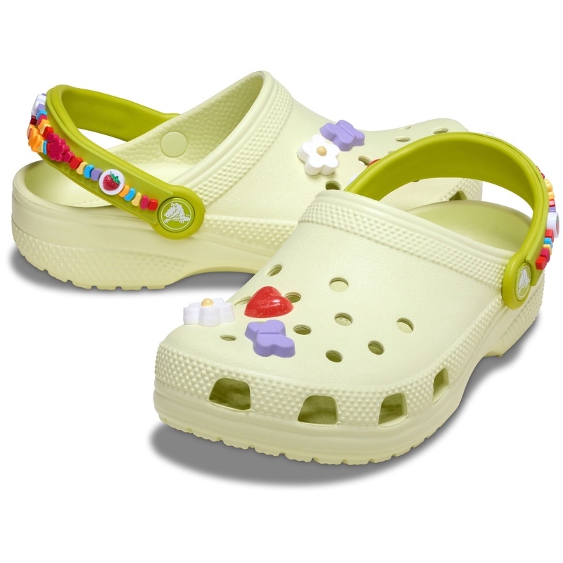 Crocs™ Classic Friendship Bracelet Clog T Frothy Green Crocs™ Classic Friendship Bracelet Clog T Frothy Green