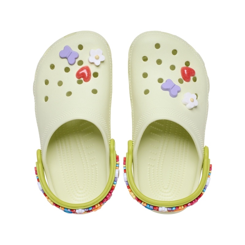 Crocs™ Classic Friendship Bracelet Clog T Frothy Green Crocs™ Classic Friendship Bracelet Clog T Frothy Green