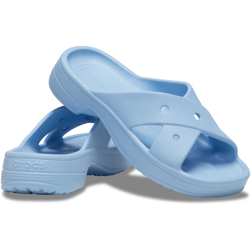 Crocs™ Classic Cross Strap Sandal W Blue Calcite Crocs™ Classic Cross Strap Sandal W Blue Calcite