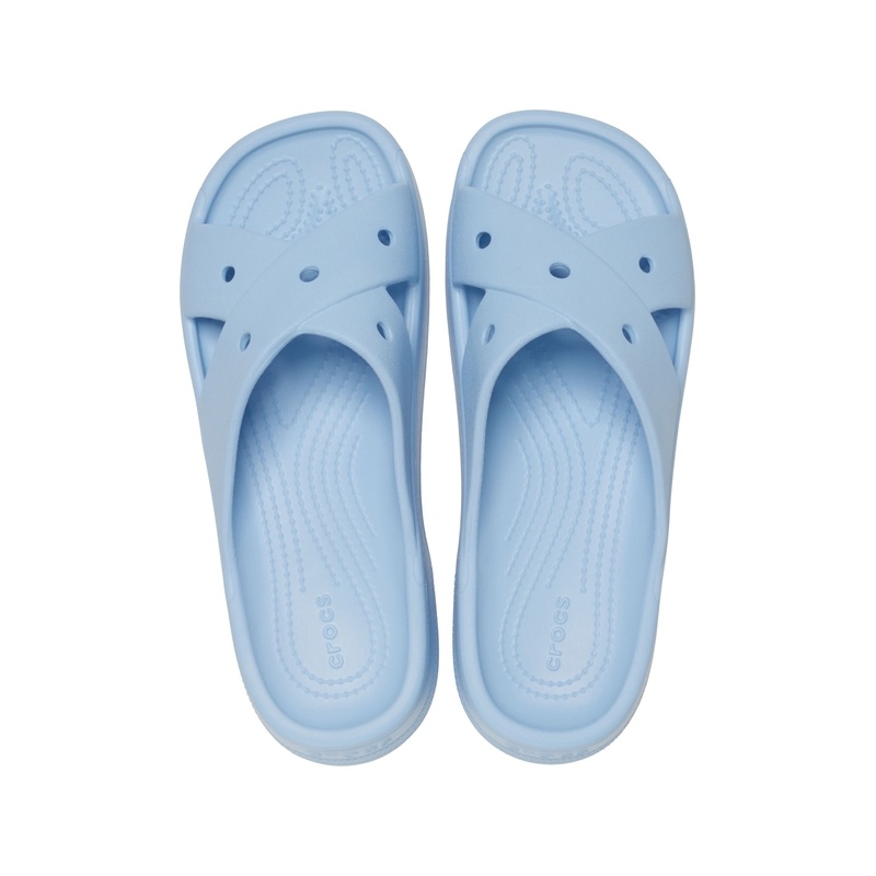 Crocs™ Classic Cross Strap Sandal W Blue Calcite Crocs™ Classic Cross Strap Sandal W Blue Calcite