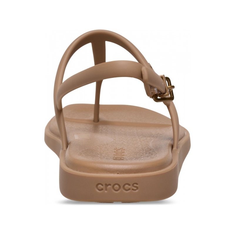 Crocs™ Miami Thong Sandal Milk Chocolate