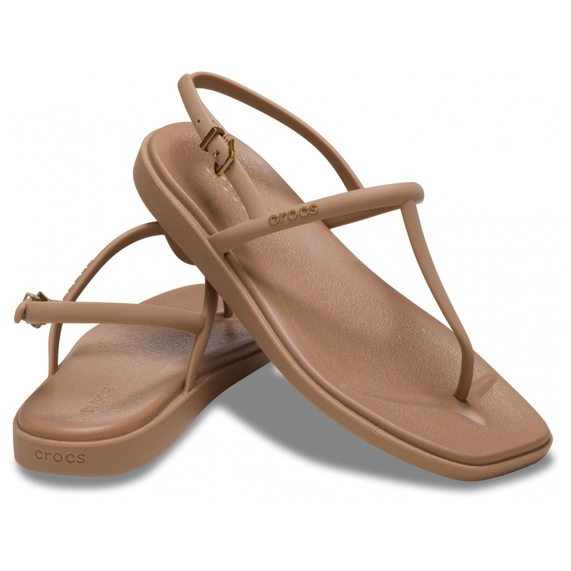Crocs™ Miami Thong Sandal Milk Chocolate