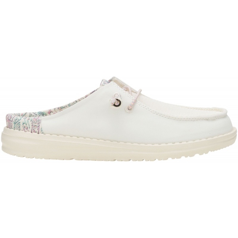 Hey Dude Wendy Slip Billabong Pink Multi/White