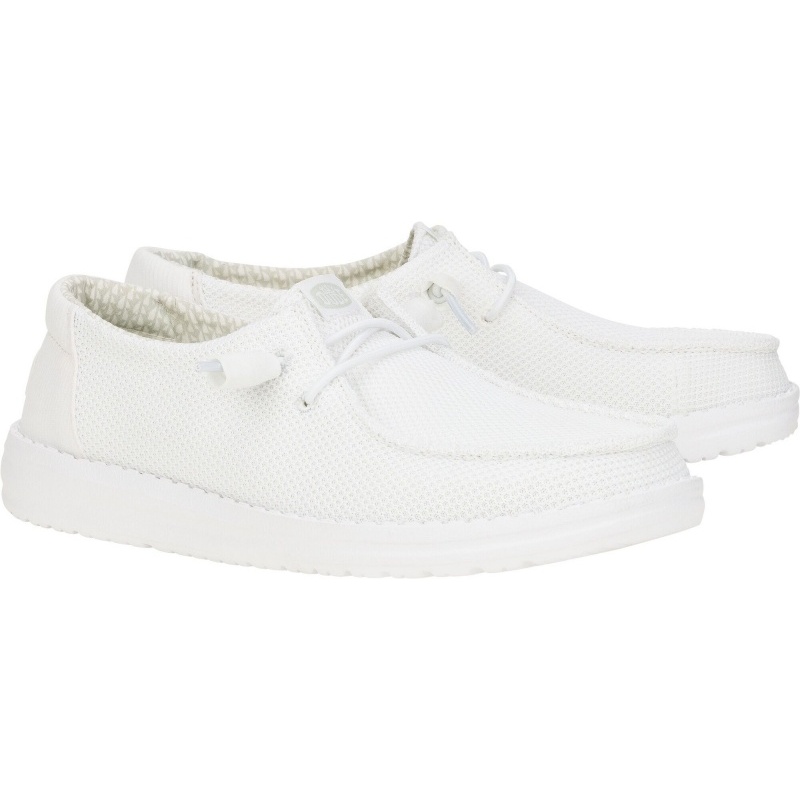 Hey Dude Wendy Stretch Sox White