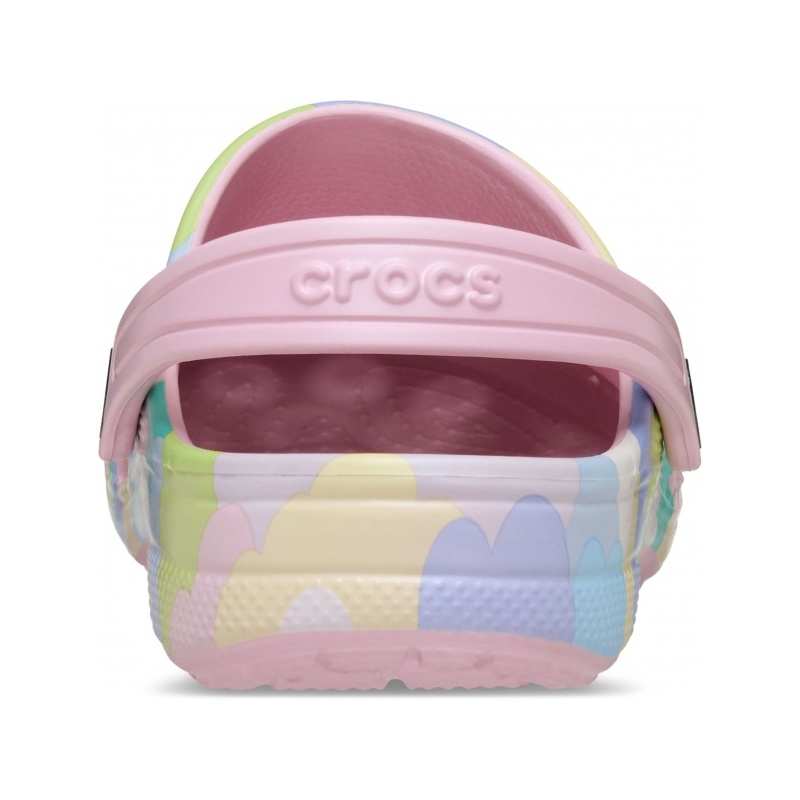 Crocs™ Baya Tie Dye Graphic Clog T Petal Pink