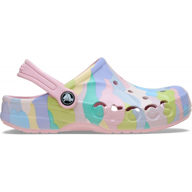 Crocs™ Baya Tie Dye Graphic Clog T Petal Pink