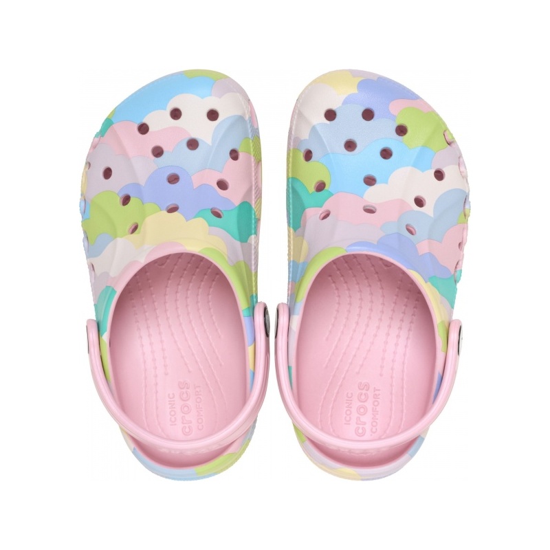 Crocs™ Baya Tie Dye Graphic Clog T Petal Pink