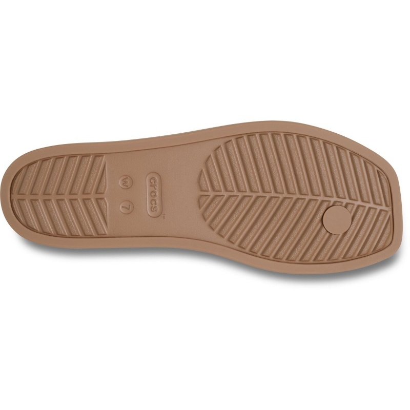 Crocs™ Miami Flip Milk Chocolate
