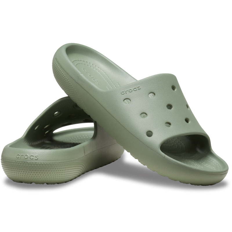 Crocs™ Classic Slide v2 Moss