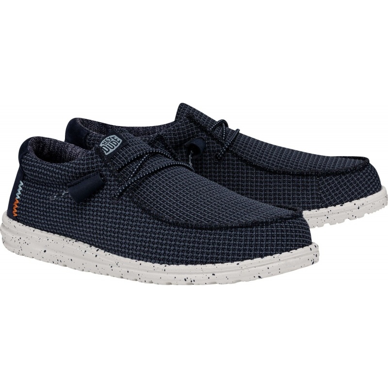 Hey Dude Wally Sport Mesh Navy