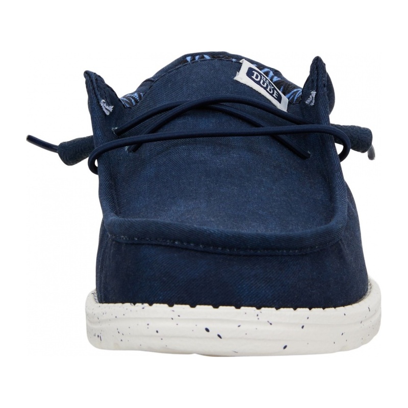 Hey Dude Wally Stretch Canvas Navy