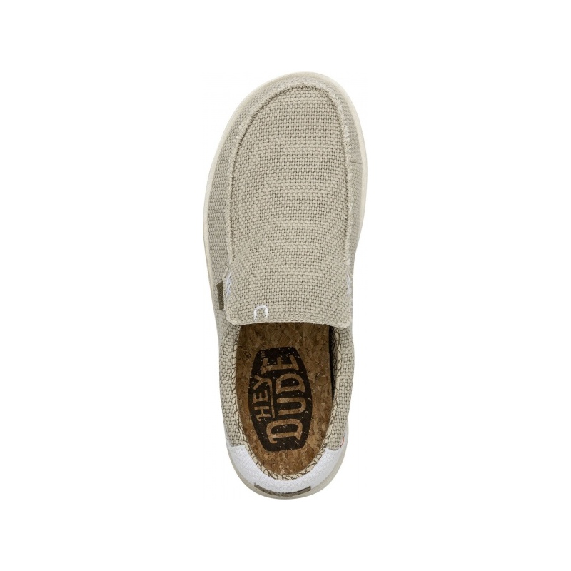 Hey Dude Mikka Braided Off White
