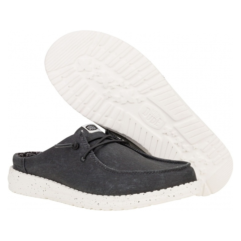 Hey Dude Wendy Slip Classic Black