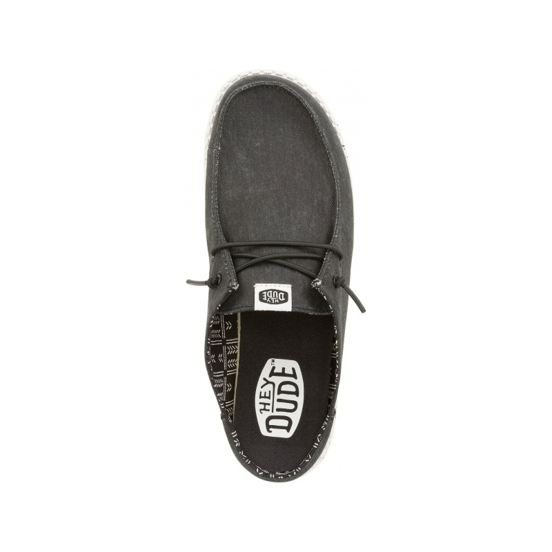 Hey Dude Wendy Slip Classic Black