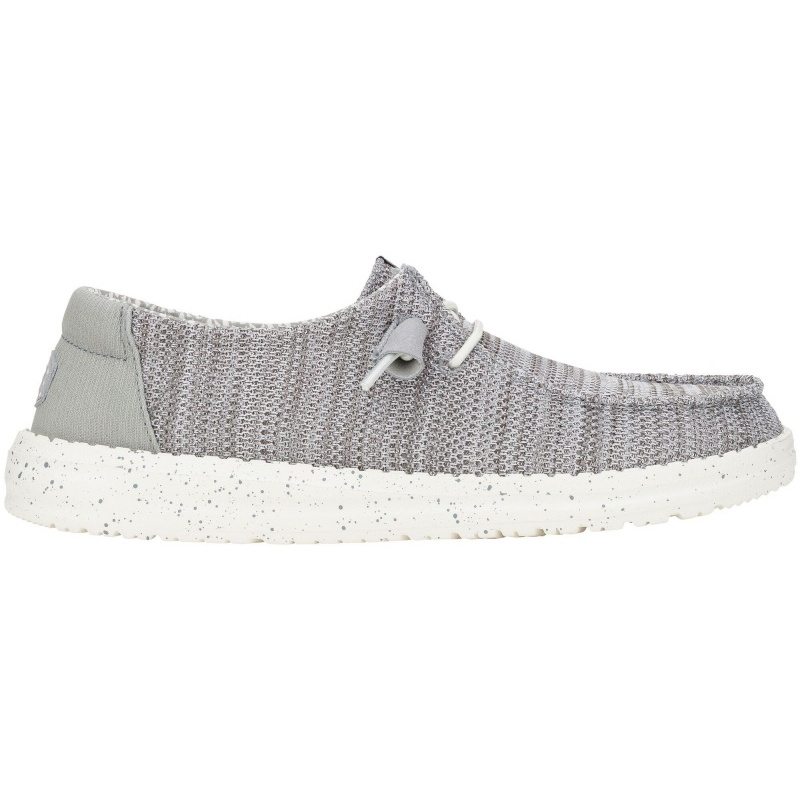 Hey Dude Wendy Stretch Sox Light Grey