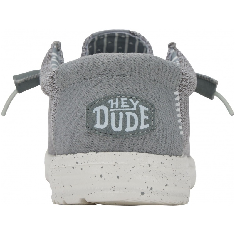 Hey Dude Wally Stretch Sox Grey