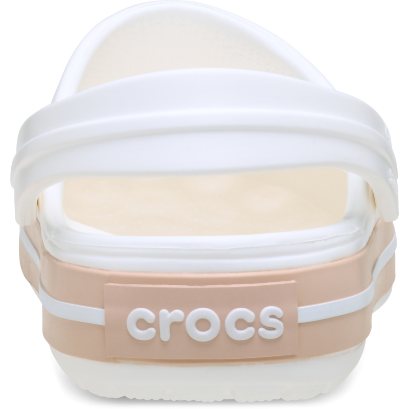 Crocs™ Crocband Clog White/Pink Caramel
