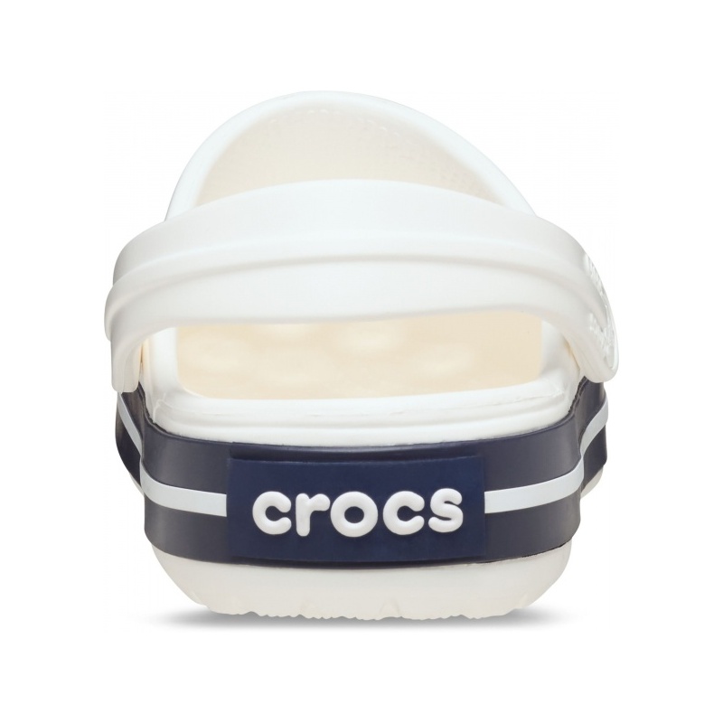 Crocs™ Crocband Clog White/White/Navy