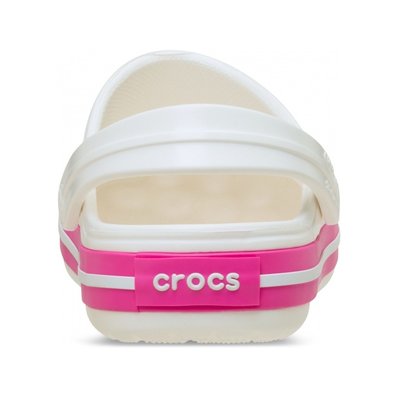 Crocs™ Crocband Clog T White/Pink Crush