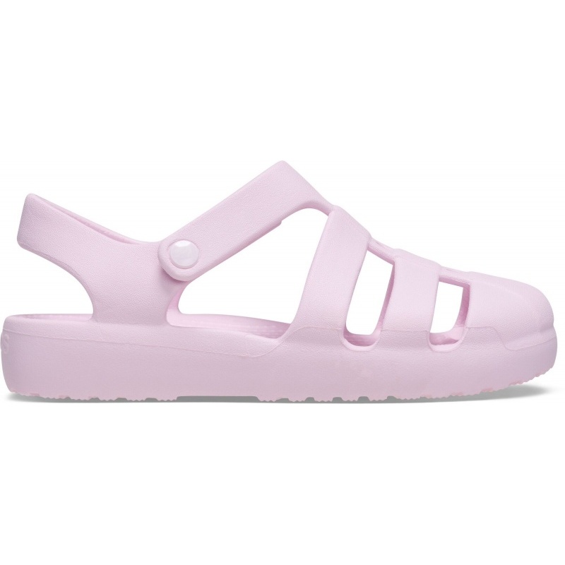 Crocs™ Classic Fisherman Sandal T Pink Milk