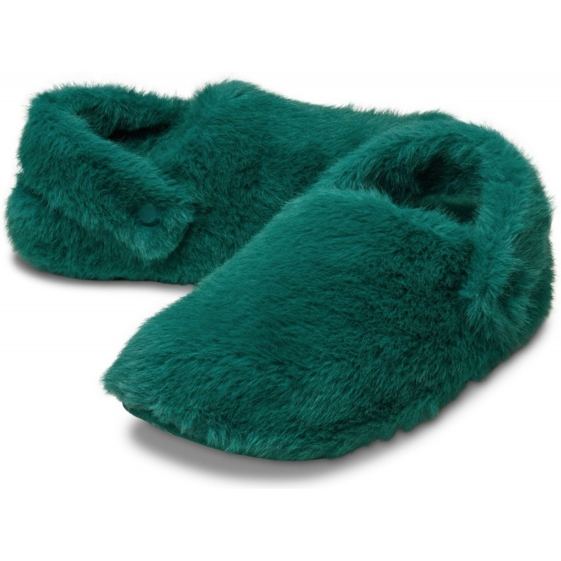 Crocs™ Classic Cozzzy Luxe Slipper Hosta