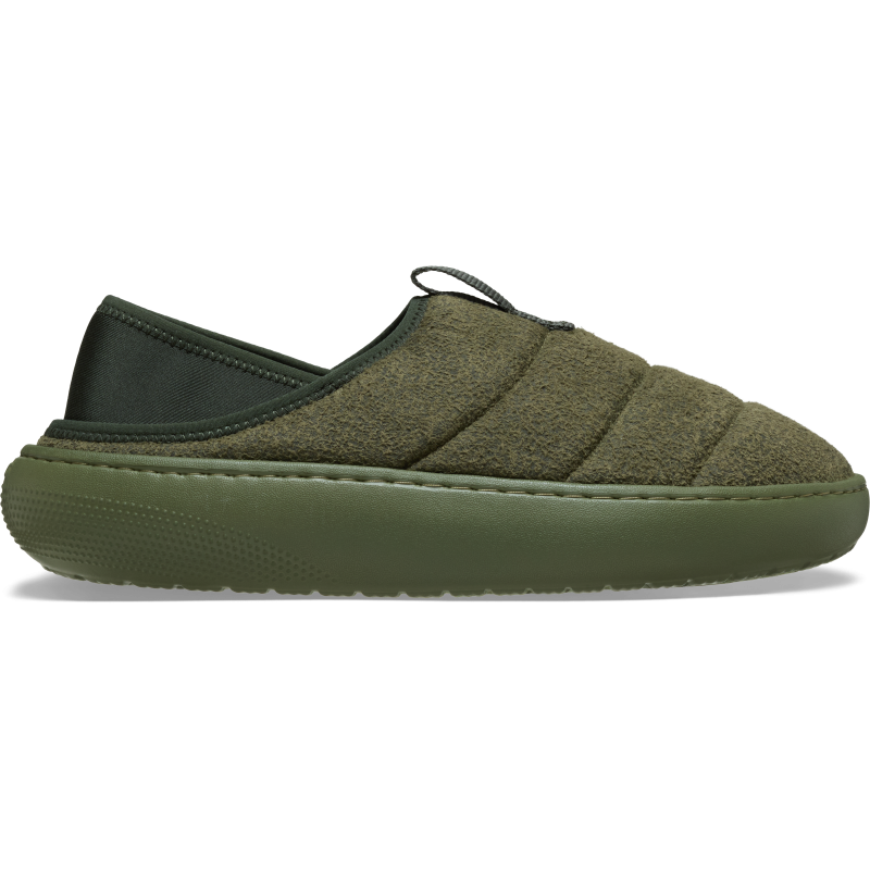 Crocs™ Classic Sueded Moc Army Green
