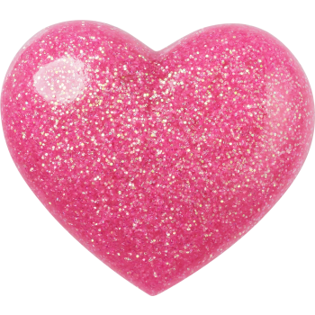 Crocs™ Crocs Pink 3D Glitter Heart