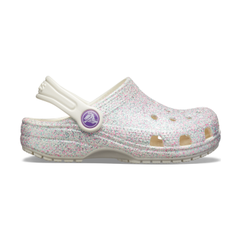 Crocs™ Classic Glitter Clog T Oyster