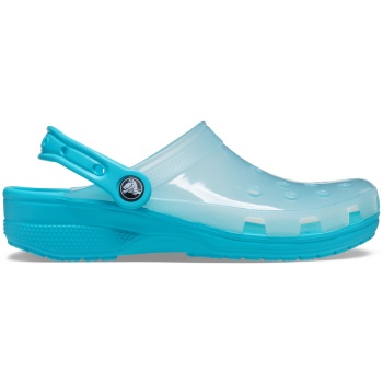 Classic Translucent Clog Digital Aqua