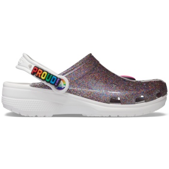 Crocs™ Classic Translucent Glitter Clog White