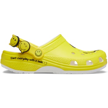 Classic Smiley 2 Clog White / Multi