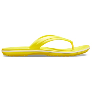 Crocband Flip Bright  Lemon/White