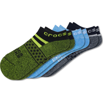 Crocs™ Crocs KID LOW BOY POOL PARTY 3 PACK SOCKS Blue / Green
