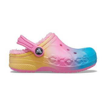 Baya Printed Lined Clog K  Pink Lemonade/Multi