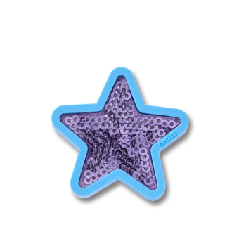 Crocs™ Jibbitz™ Purple Sequin Star