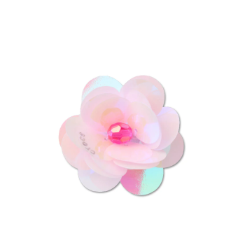 Crocs™ Jibbitz™ Sequin Pink Flower