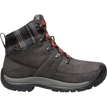 Keen Kaci Iii Winter Mid Wp Women's 1026719 Magnet/Black Plaid