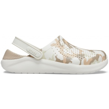Crocs™ LiteRide Printed Camo Clog Almost White