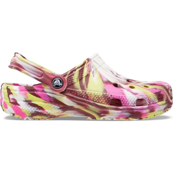 Classic Marbled Clog Electric Pink/Multi