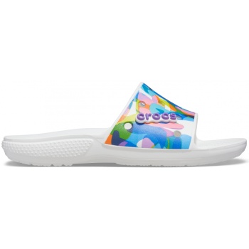 Classic Bubble Block Slide White/Multi