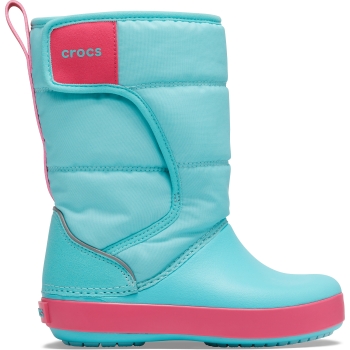 LodgePoint Snow Boot K Slate Ice blue/Pool