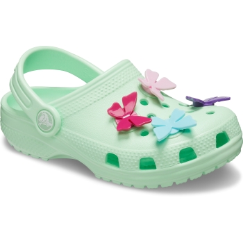 Classic Butterfly Charm Clog PS Neo Mint