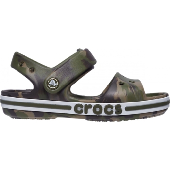 Crocs™Bayaband Marbled Sandal Army Green/Multi